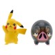 Pack de figuras Pokémon Pikachu y Lechonk 5 cm