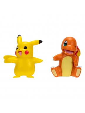 Pack de figuras de Charmander y Pikachu de Pokémon