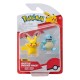 Figuras de Pikachu y Squirtle de 5 cm