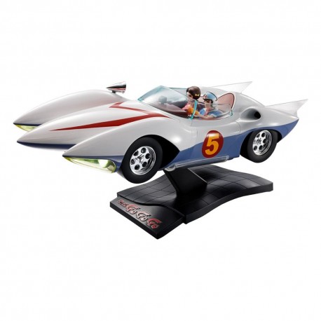 Réplica Mach 5 Speed Racer de 27 cm con figuras