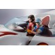 Réplica Mach 5 Speed Racer de 27 cm con figuras