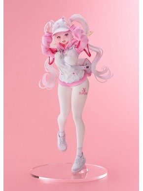 Estatua Alice Sweet Home de 25 cm, tonos rosados y blancos