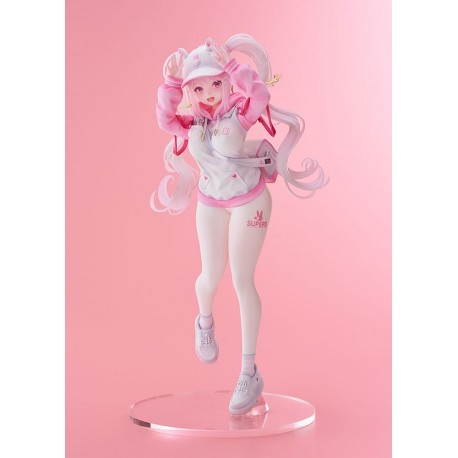Estatua Alice Sweet Home de 25 cm, tonos rosados y blancos