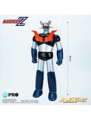 Figura Mazinger Z plateada de 40 cm de HL Pro