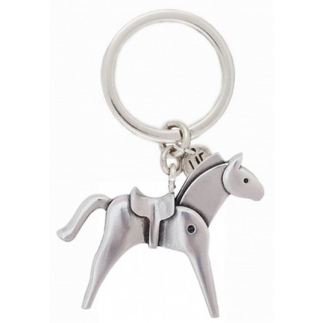 Keychain silver Playmobil LAF Horse