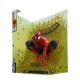 Estatua PVC de Spider-Man en telaraña dorada