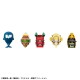 Pack de 5 figuras de navios One Piece 6 cm
