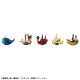 Pack de 5 figuras de navios One Piece 6 cm