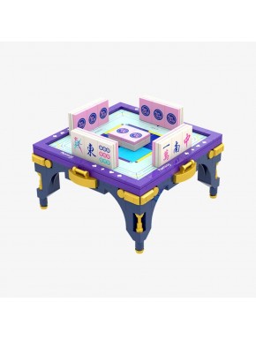 Kit de construcción Pantasy Mahjong Box en colores morado y dorado