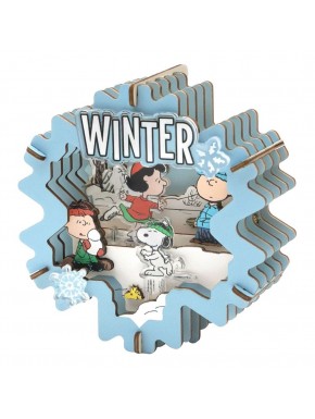 Maqueta Peanuts Puremind de invierno