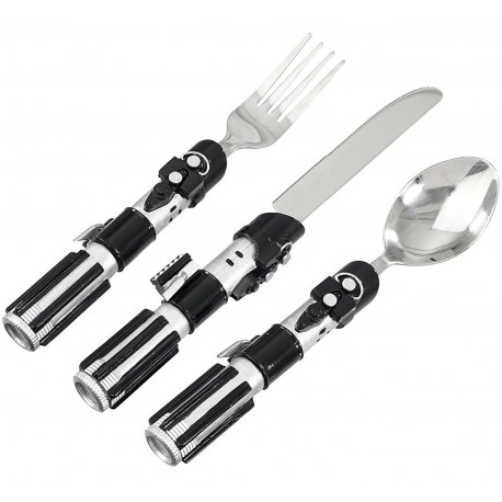 Set of cutlery Star Wars Sable Laser Darth Vader