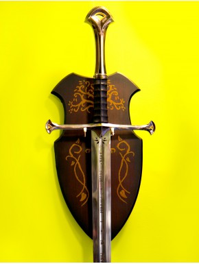 Epée Aragorn Anduril 134 cm avec fourreau et support Le Seigneur des Anneaux