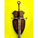 Espada Aragorn Anduril 134 cm com bainha e suporte O Senhor dos Anéis
