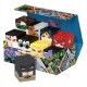 Boîtier de rangement DC Justice League avec design de comic vintage