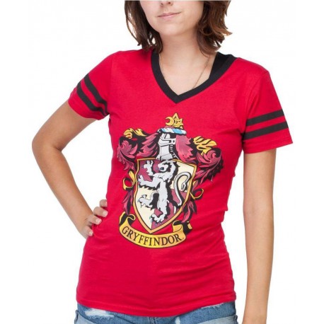 Camiseta Chica House Gryffindor Harry Potter Crest