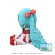 Peluche Hatsune Miku 40 cm con vestido fresa
