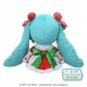 Peluche Hatsune Miku 40 cm con vestido fresa