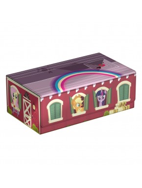 Caja de colección My Little Pony roja con personajes