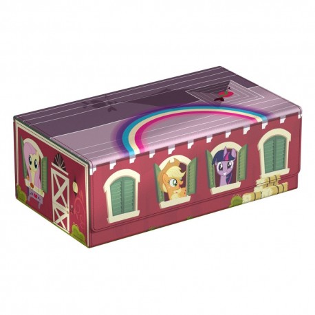 Caja de colección My Little Pony roja con personajes