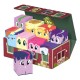 Caja de colección My Little Pony roja con personajes