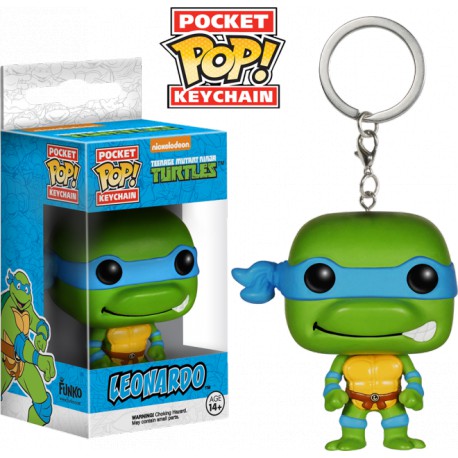 Keychain Mini Funko POP! Tortues Ninja Leonardo