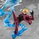 Estátua One Piece Sanji em ação