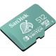 Tarjeta MicroSDXC SanDisk verde 512GB Nintendo Switch