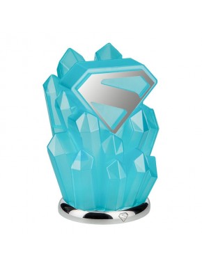 Lampe en cristal bleu de Superman