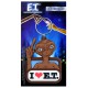 Key Chain E. T. The Extraterrestrial I Love E. T.