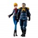 Figuras de Ramba Ral y Crowley Hamon de Mobile Suit Gundam