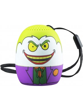 Altavoz Bluetooth de eKids en forma de huevo con diseño Joker