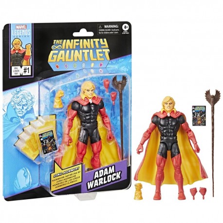 Figura de Adam Warlock de Hasbro con accesorios