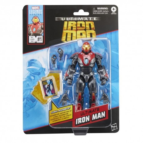 Figura articulada Ultimate Iron Man 15 cm Hasbro
