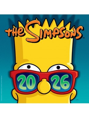 Calendario 2026 The Simpsons con Bart y gafas