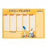 Bloco Planejador Semanal A4 The Simpsons com 54 Folhas