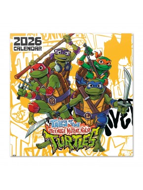 Calendrier mural 2026 Tortues Ninja