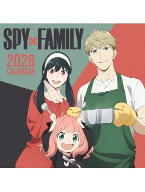 Portada Calendario 2026 Spy x Family