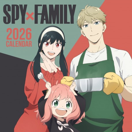 Portada Calendario 2026 Spy x Family