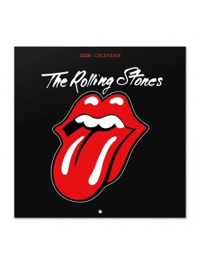 Calendário de parede 2026 The Rolling Stones