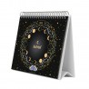 Calendrier de Bureau Astral 2026, 12 Mois, 19,5x16,5 cm