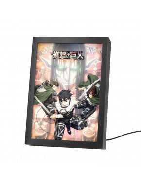 Cadre LED Attack on Titan