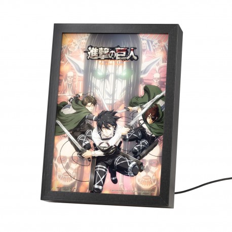 Cadre LED Attack on Titan