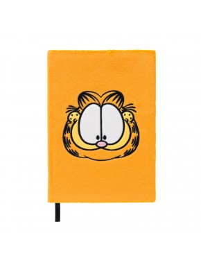 Cuaderno A5 Garfield con tapa de felpa