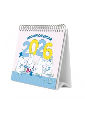 Calendrier de bureau 2026 Moomin avec spirale