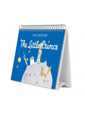 Calendario de escritorio 2026 con diseño de El Principito