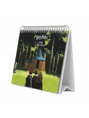 Calendario de escritorio 2026 Harry Potter con encuadernación wire-o