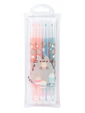 Set de surligneurs Pusheen Foodie avec étui en PVC