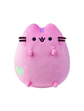 Peluche Pusheen rosa pastel de 18 cm