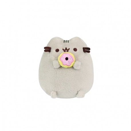 Peluche Pusheen pequeño con donuts de 10 cm
