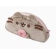 Estuche de felpa Pusheen con donut